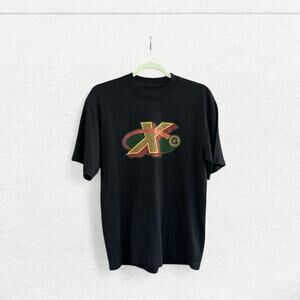 Gas Giants by Ish Cepeda Graphic "X" Tee in Black